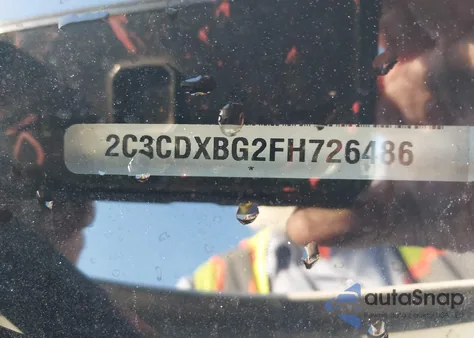 2015 Dodge Charger Se из США, поврежденный, VIN 2C3CDXBG2FH726486